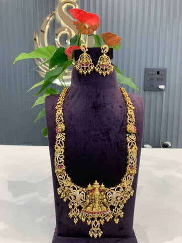 Beautiful jadav stone long haram