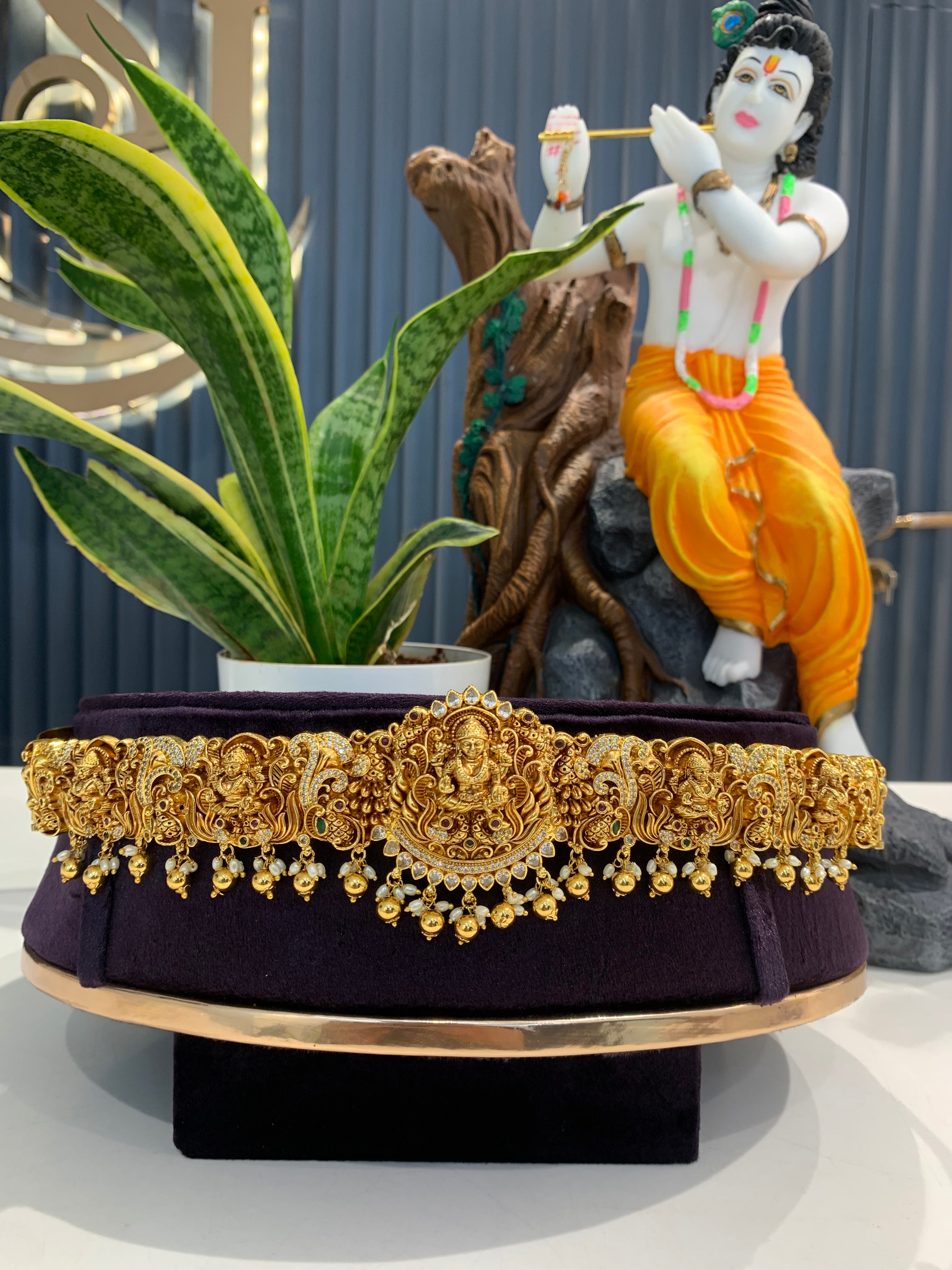 Beautiful Customised adult belt vaddanam