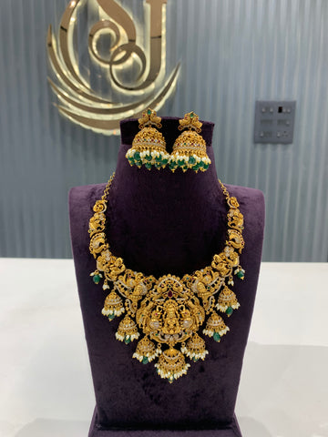 Beautiful Nakshi short necklace