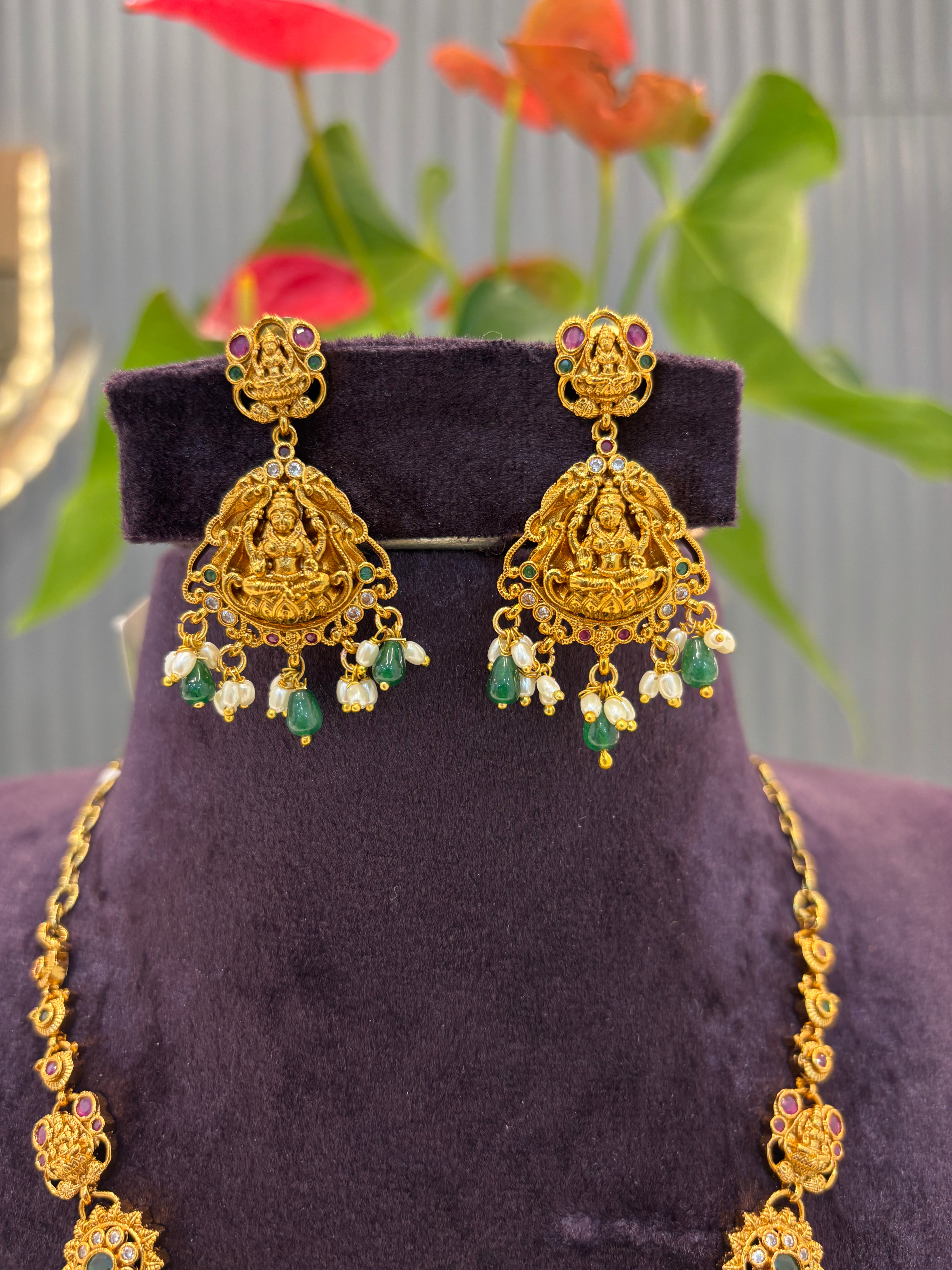 Beautiful Nakshi Simple Necklace