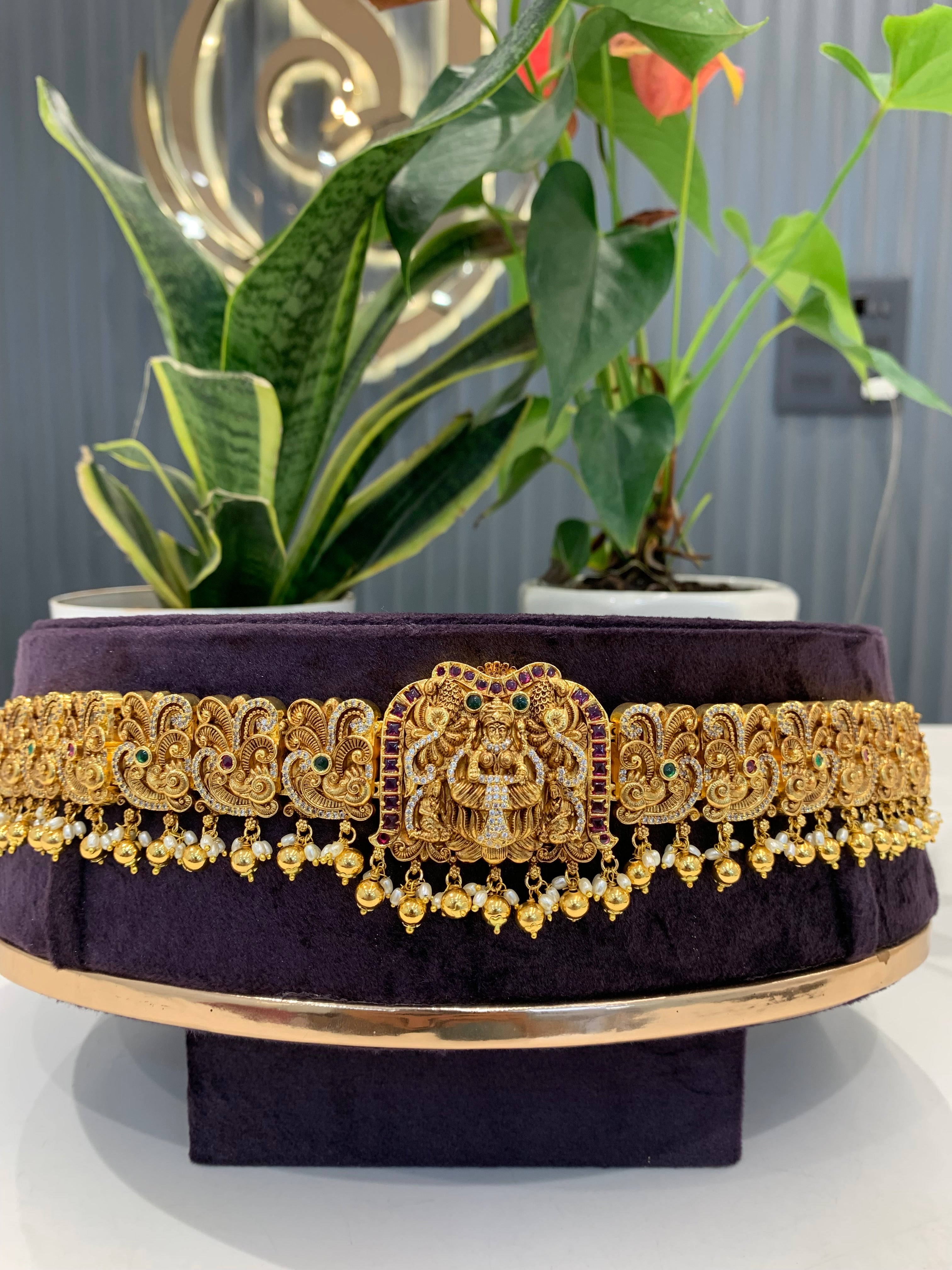 Beautiful nakshi 3D chain vadanam