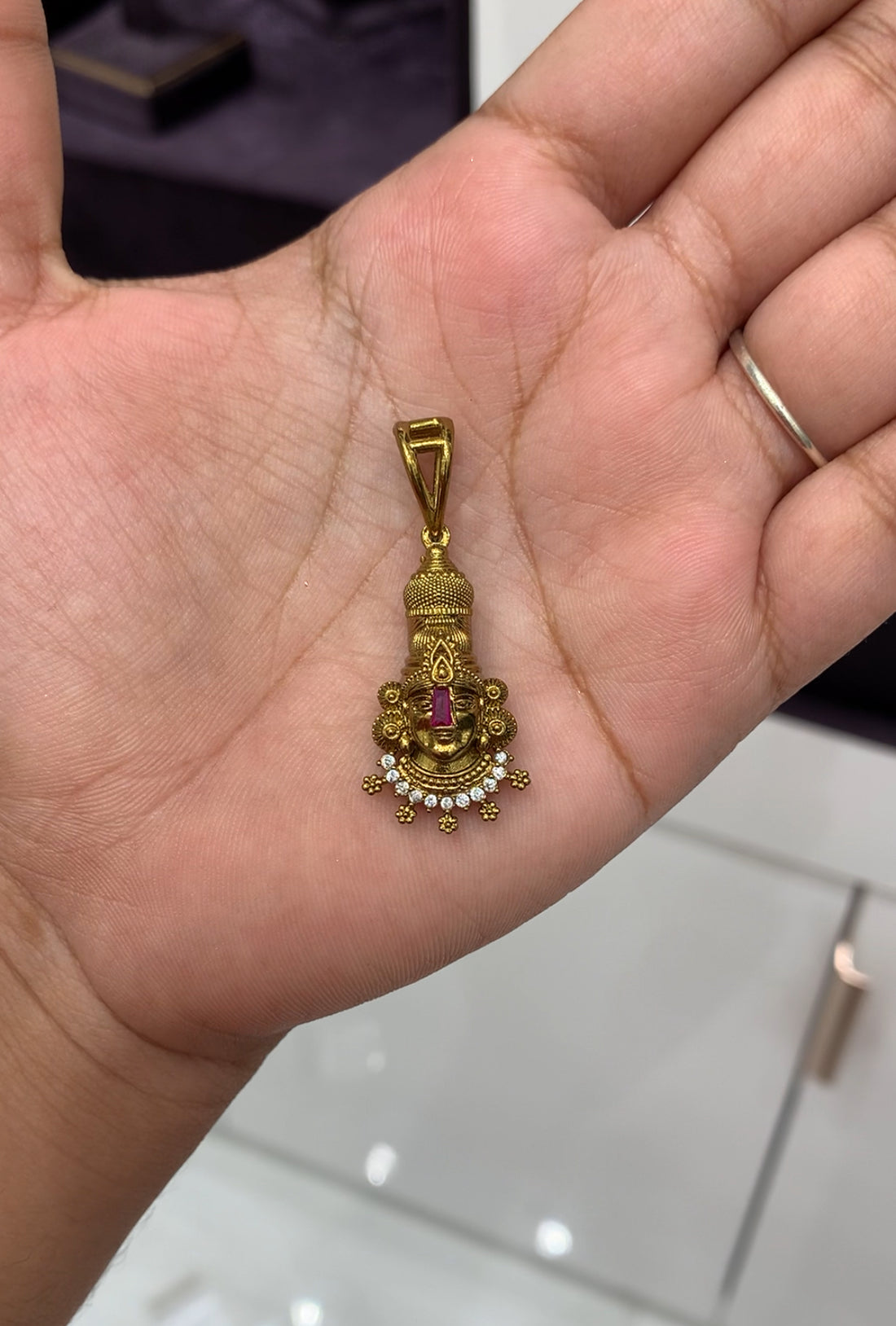 Beautiful lord balaji cute pendant