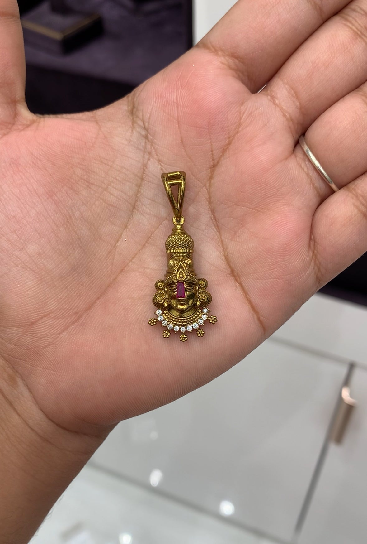 Beautiful lord balaji cute pendant