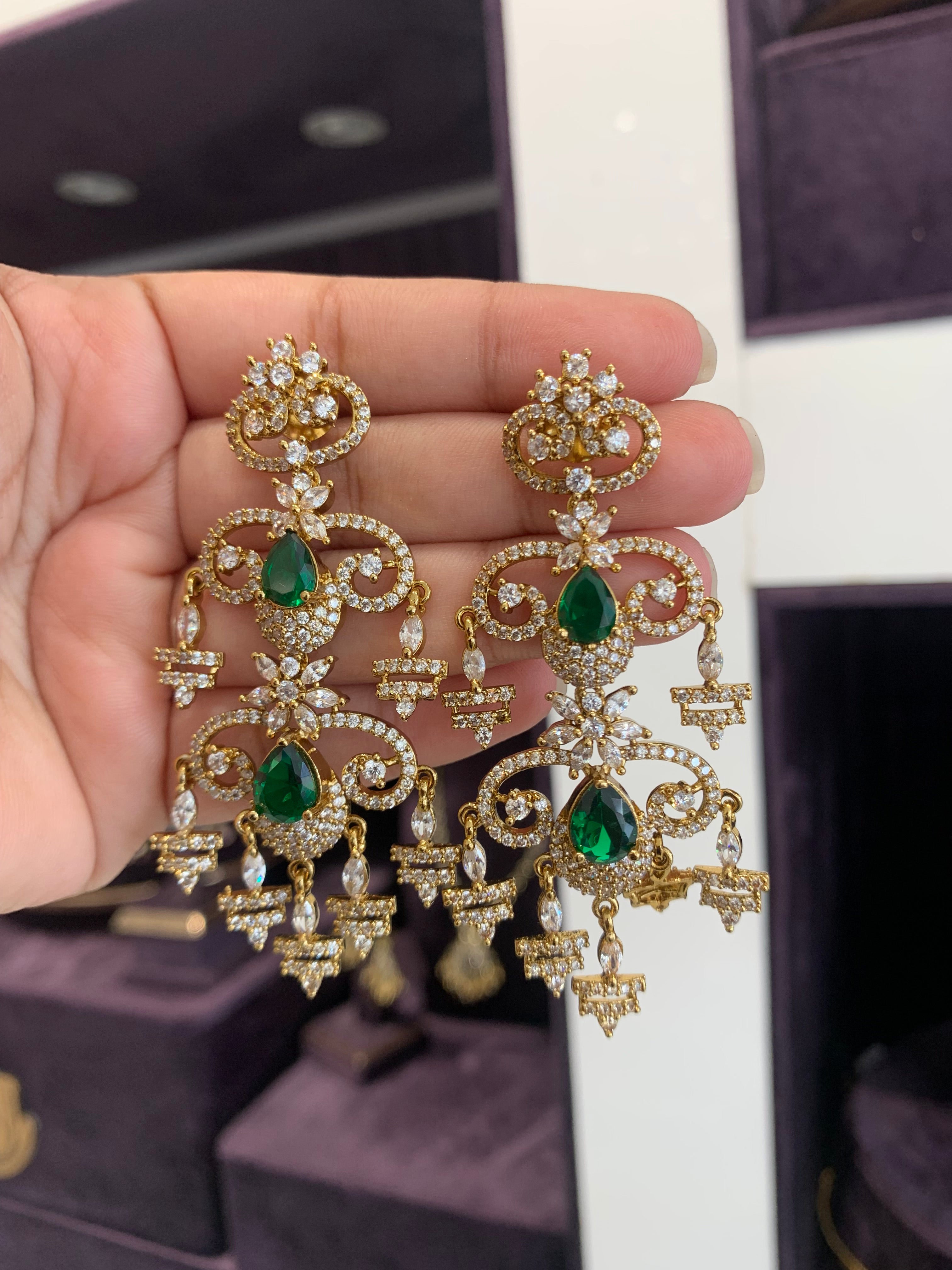 Beautiful mehandhi chandbalis
