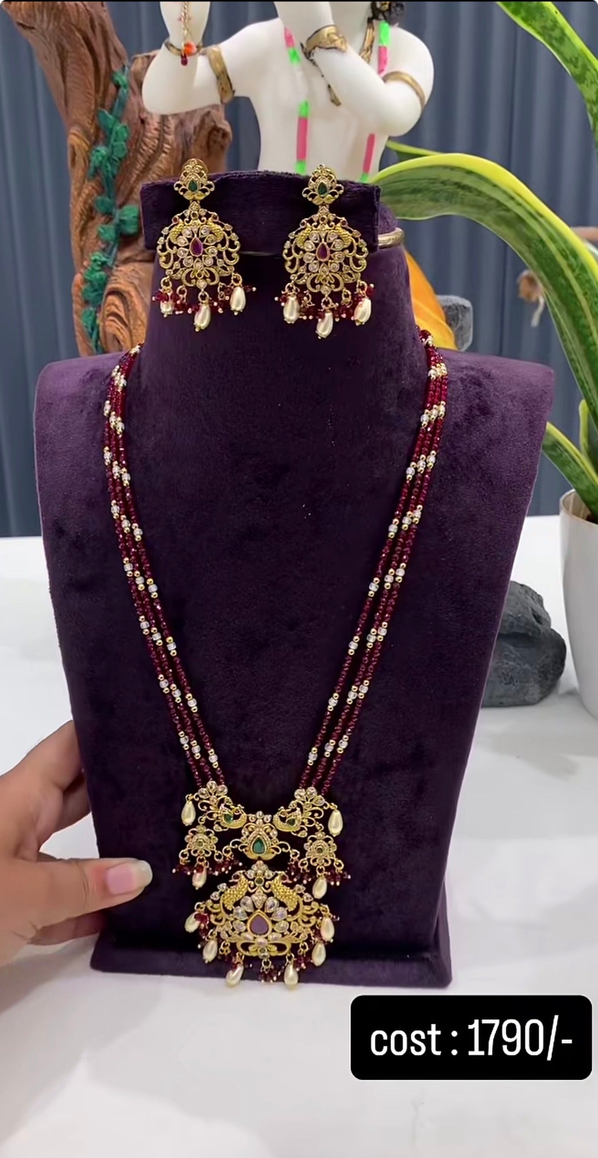 Beautiful Red beads set