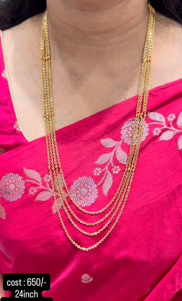 Beautiful customised chandraharam
