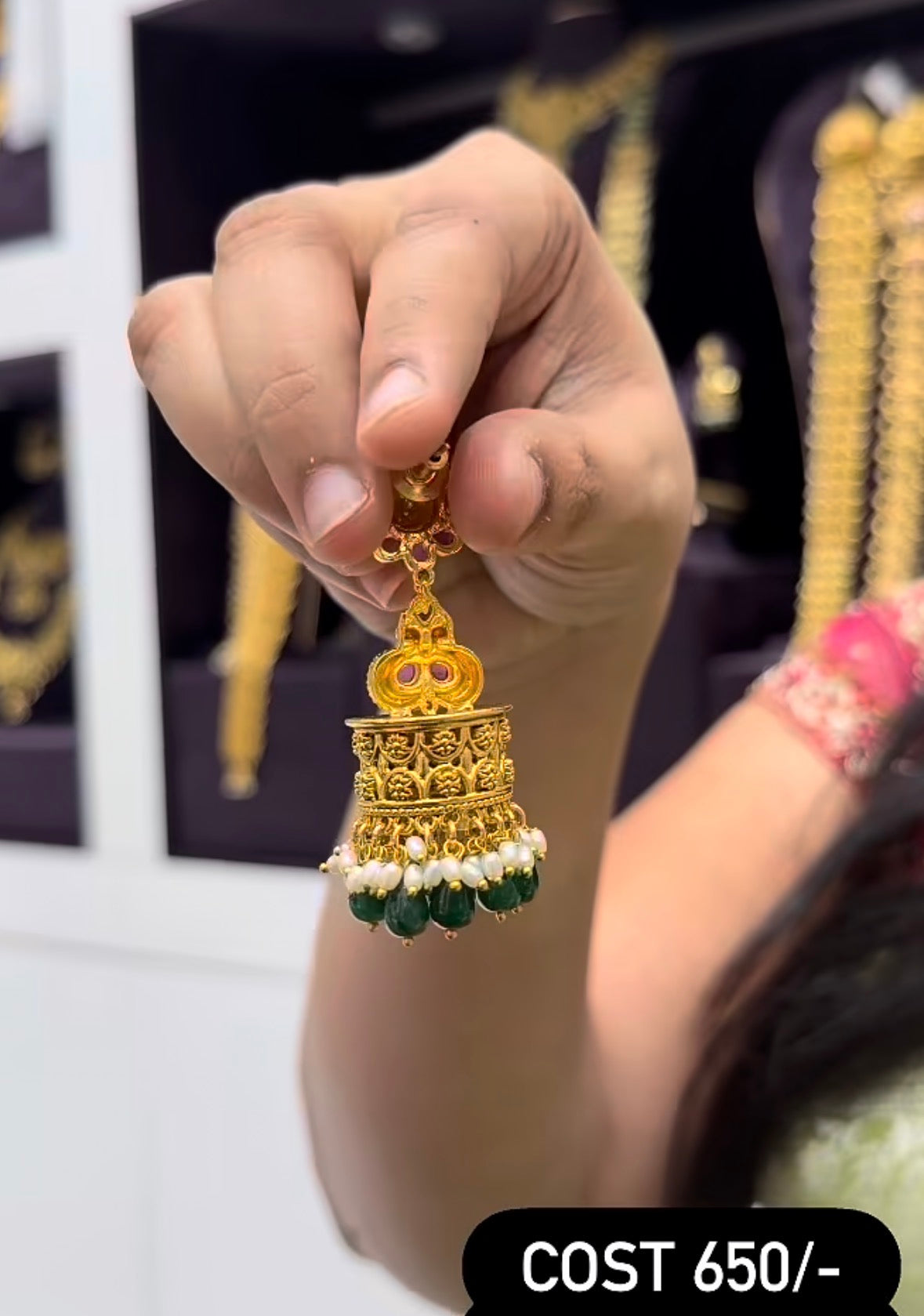 Beautiful Nakshi 3d Jumkies