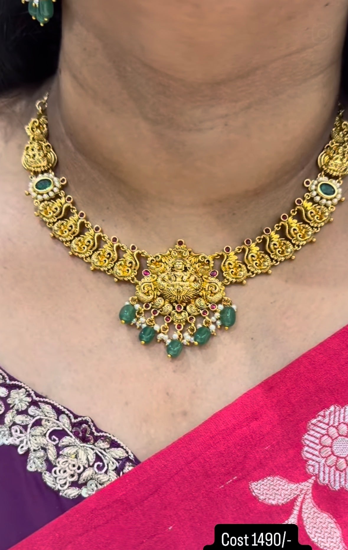 Beautiful kasula necklace