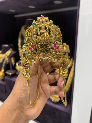 Beautiful Nakshi 3D Jadav stone Adult Aaravanki
