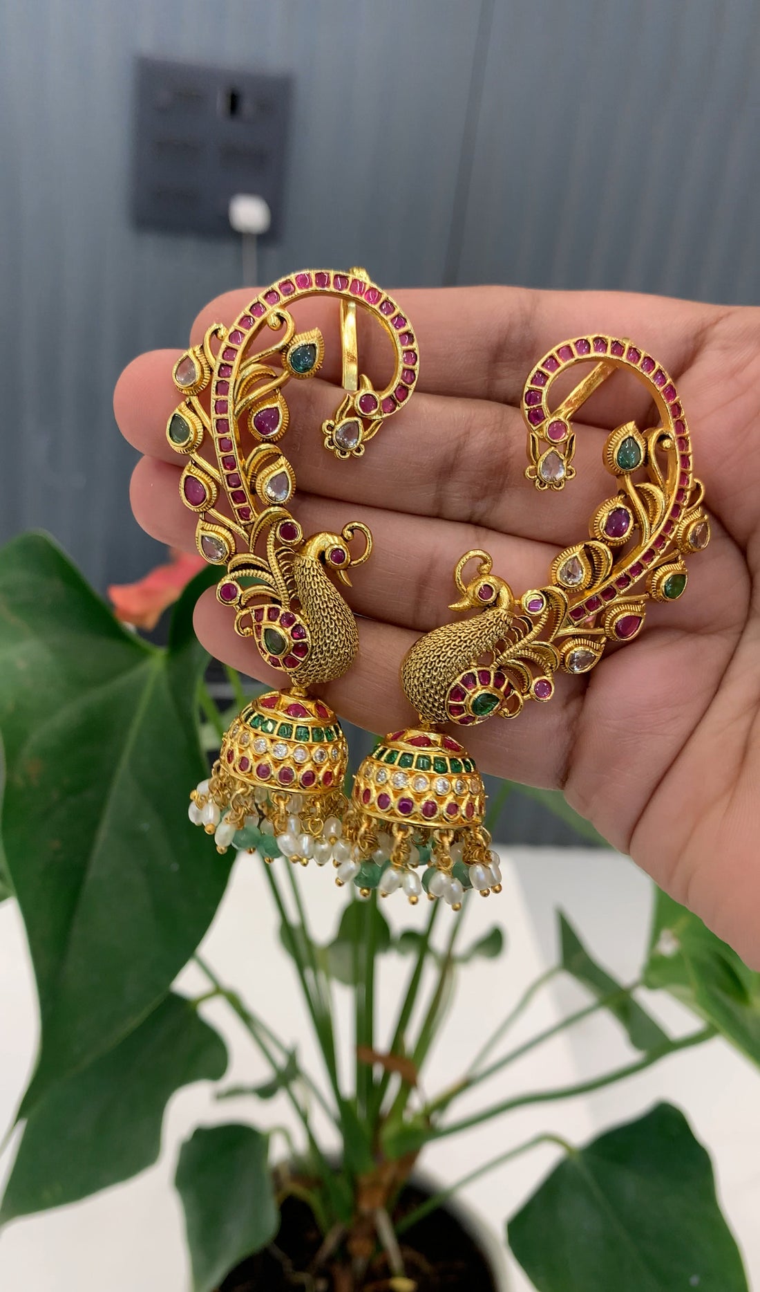 Beautiful 3 in 1 earcuffs