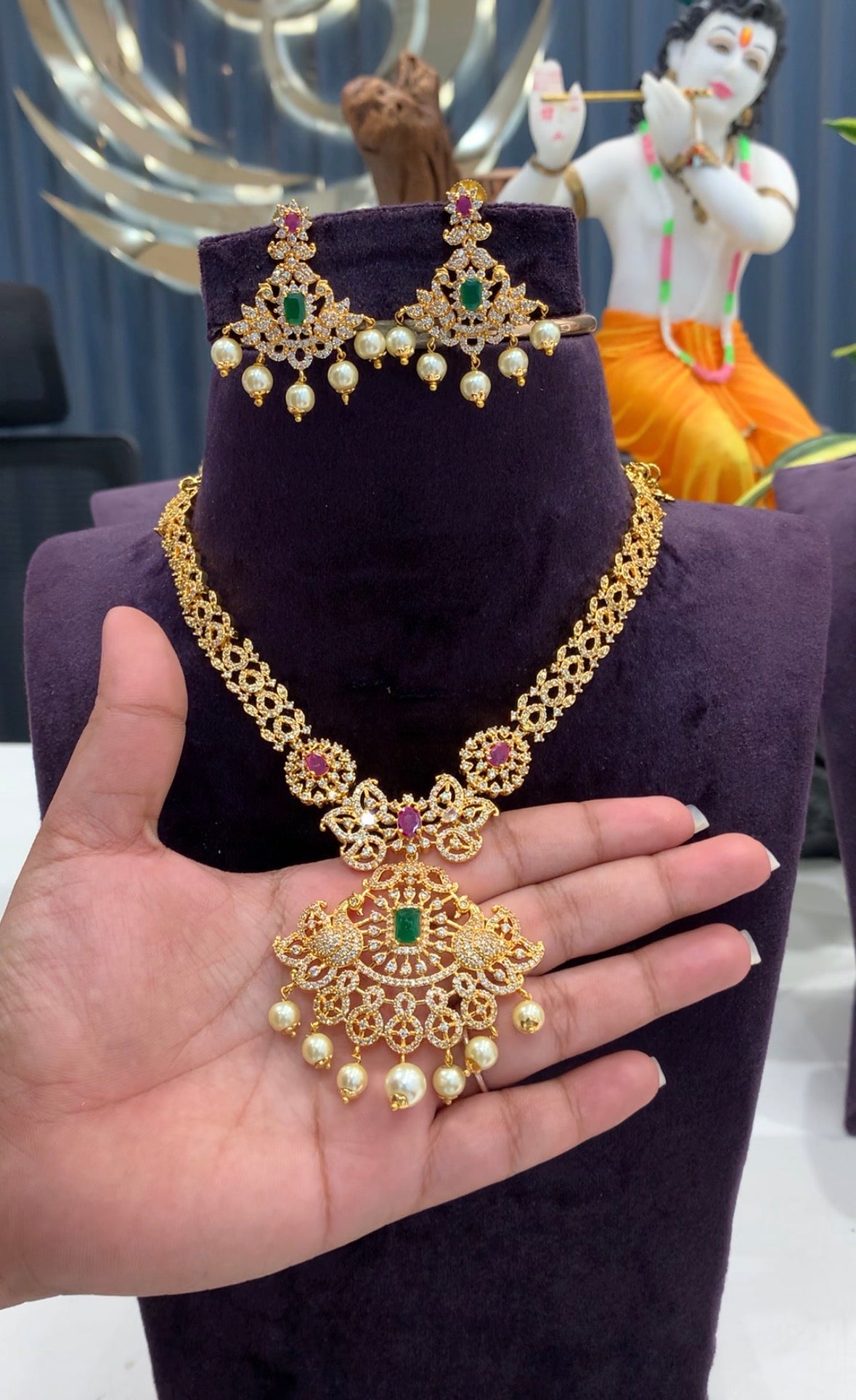 Beautiful CZ necklace