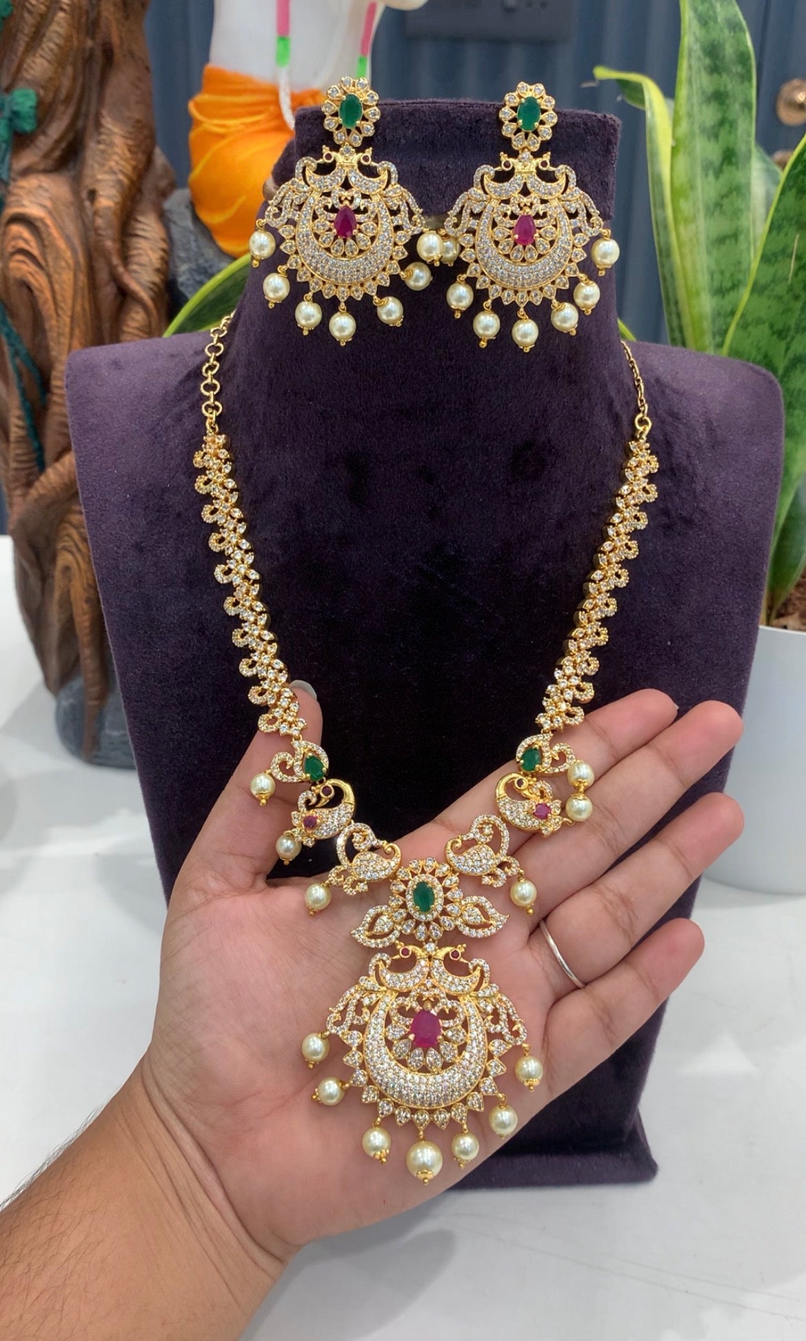 Beautiful Cz necklace