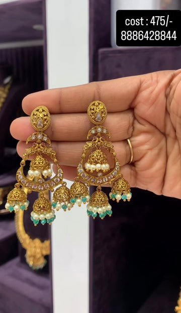 Beautiful customised chandbalis