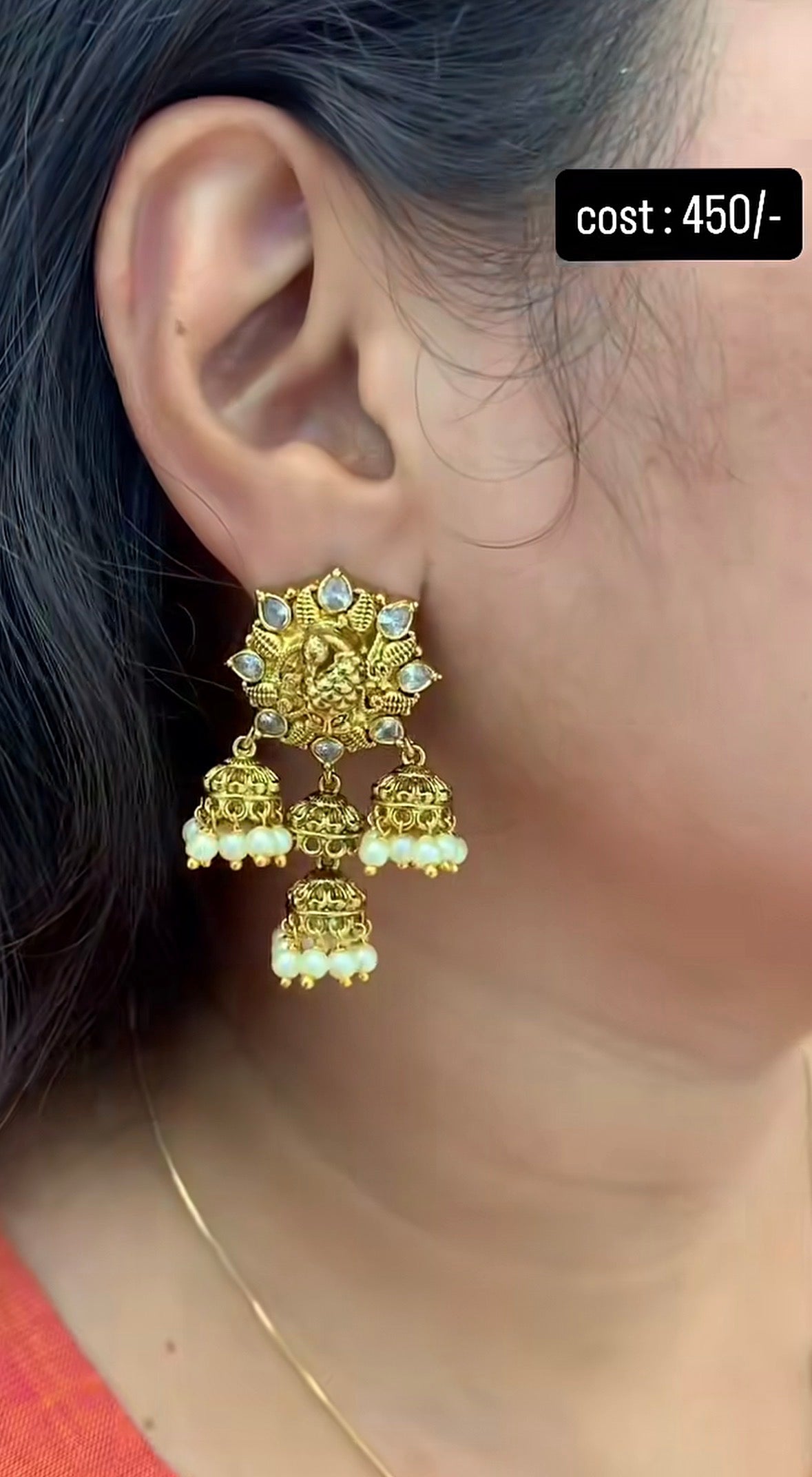 Beautiful customised earrings