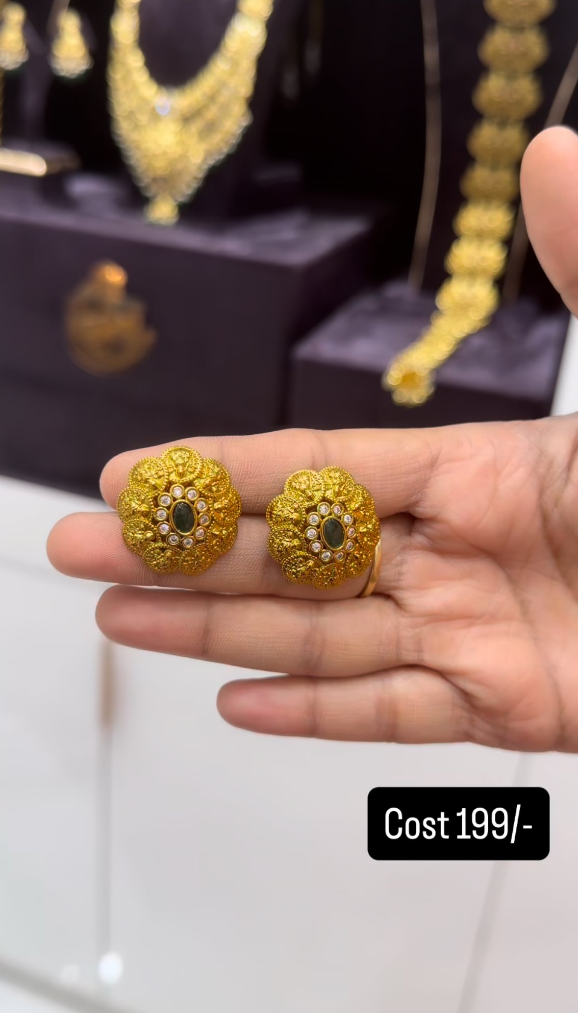 Beautiful kasula studs