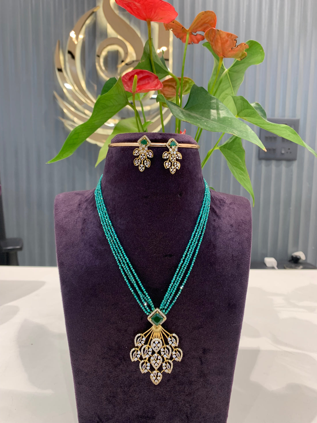 Beautiful premium CZ beads set