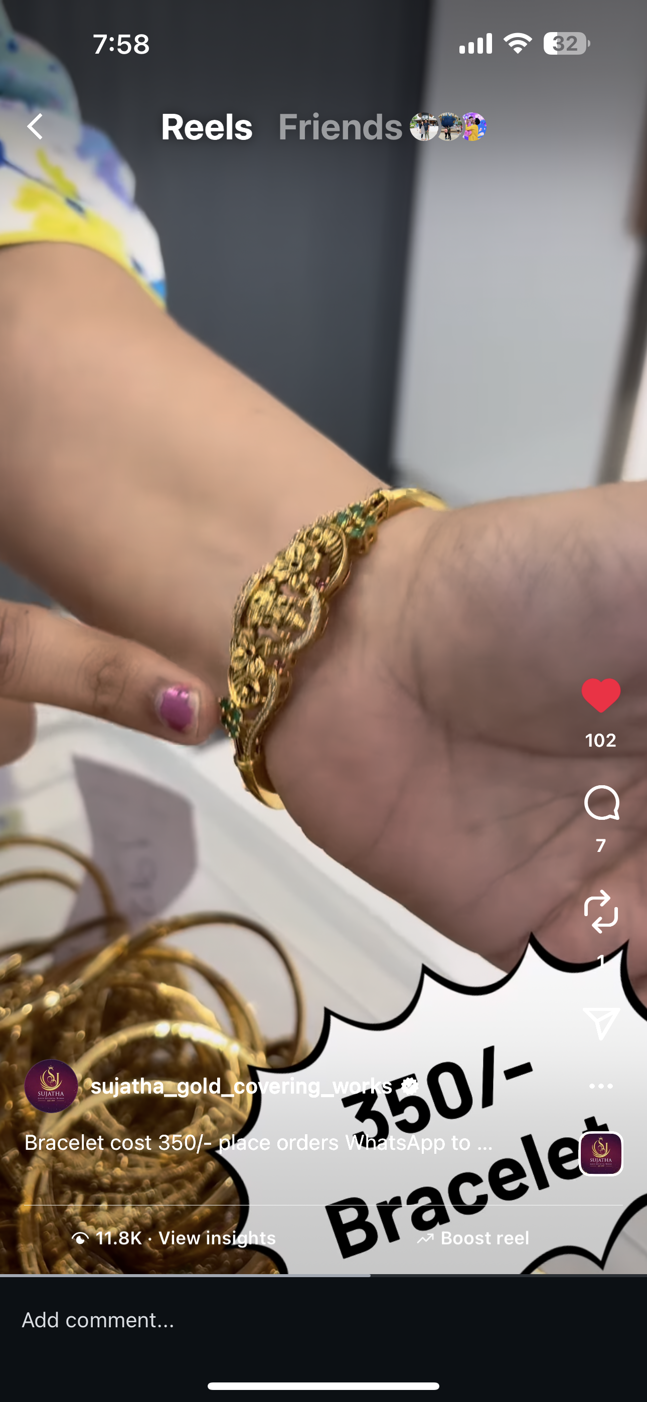 Beautiful  bracelet (Single )