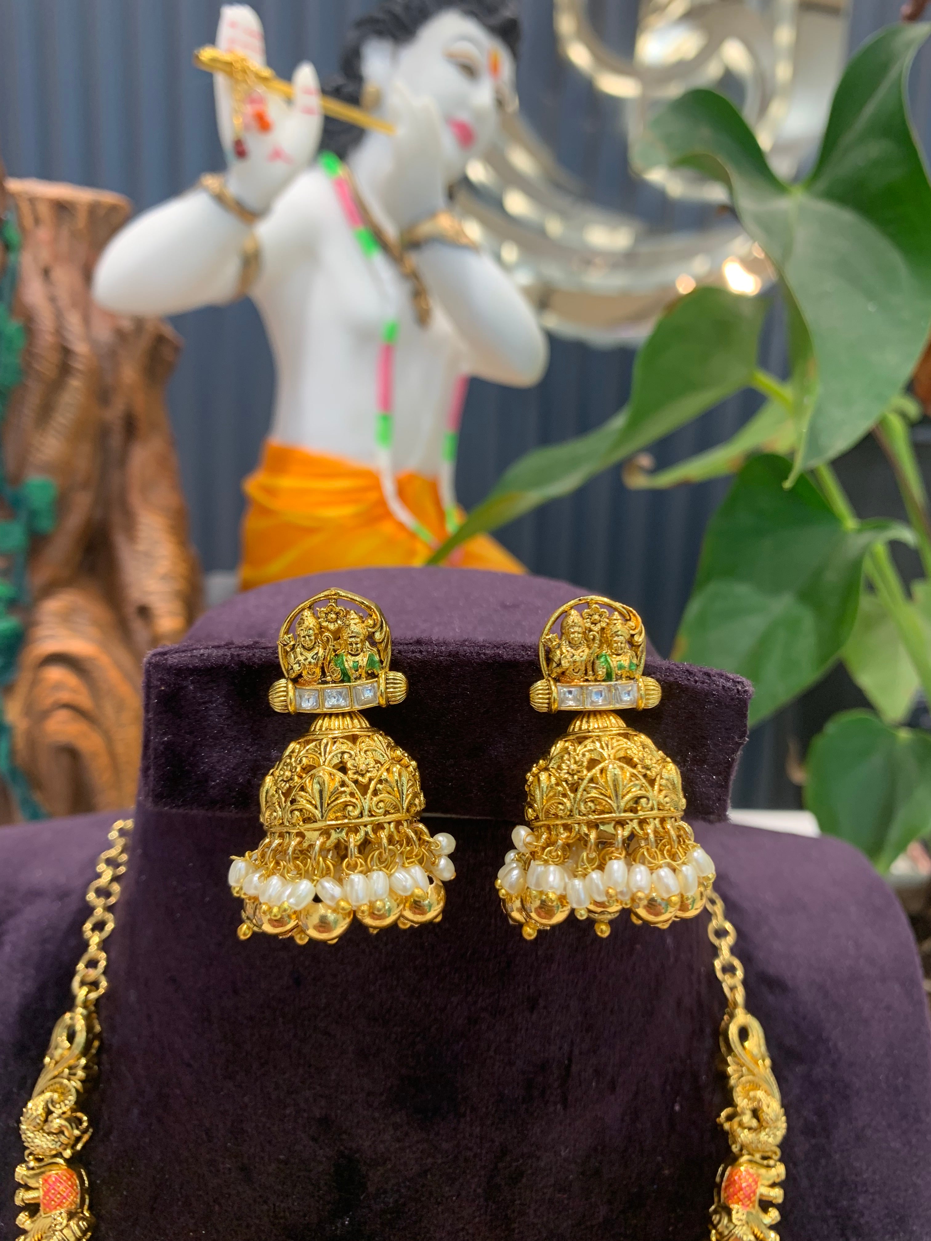 Beautiful meenakari choker set