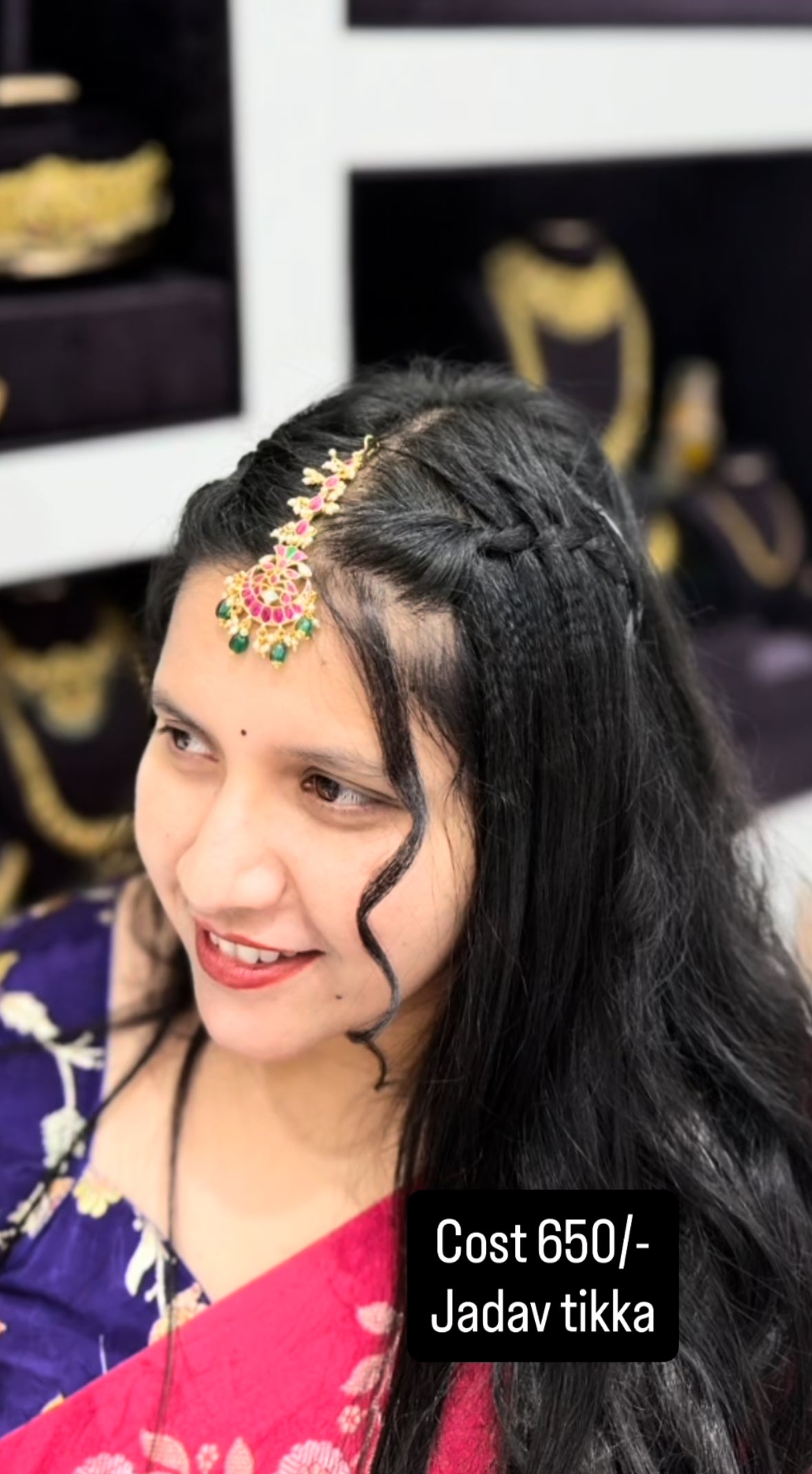 Beautiful jadav tikka