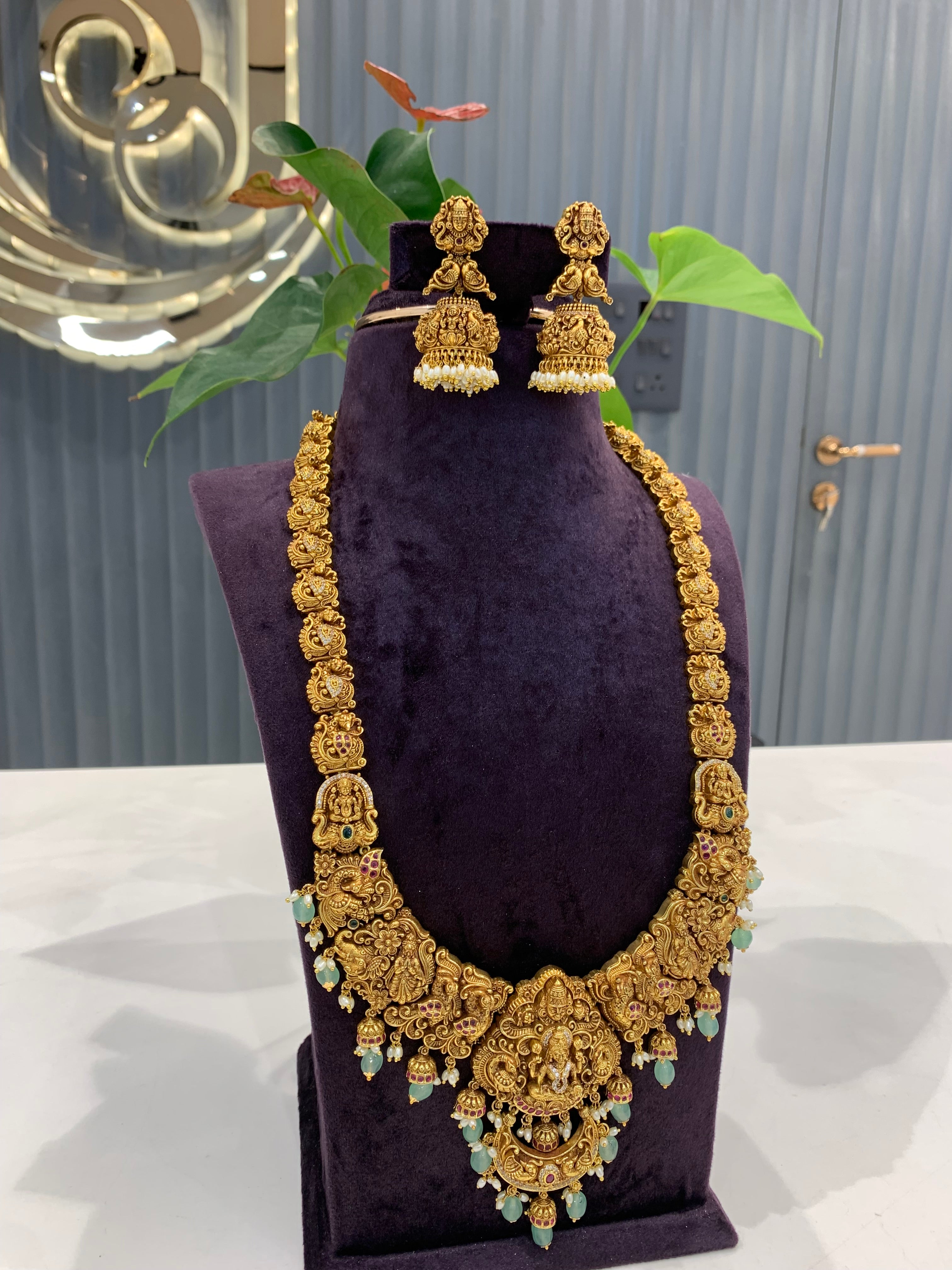 Beautiful nakshi 3D long haram