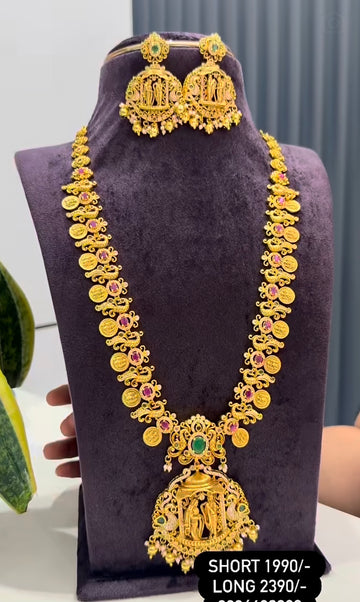 Beautiful customised nakshi ramparivar haram