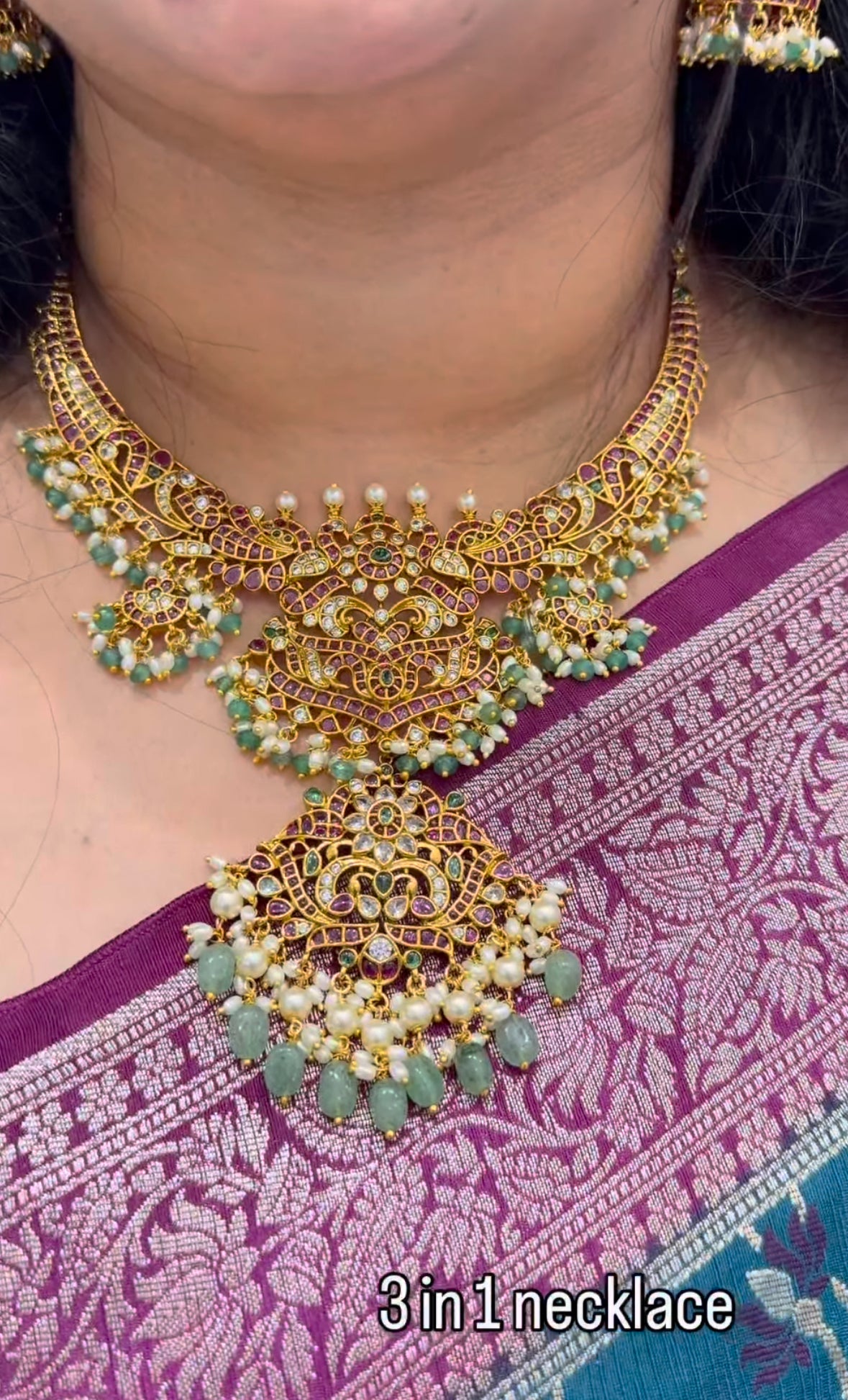 Beautiful 3 IN 1 necklace