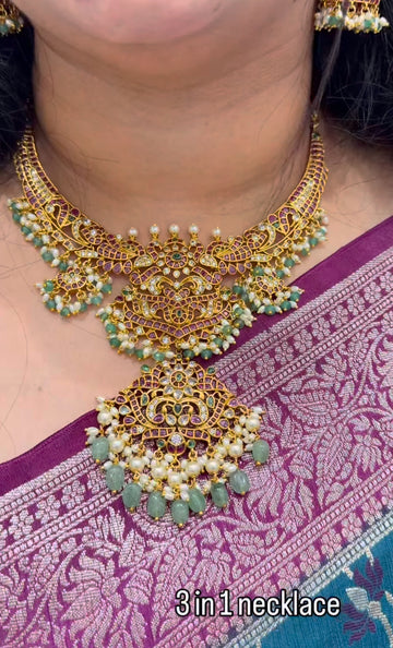 Beautiful 3 IN 1 necklace