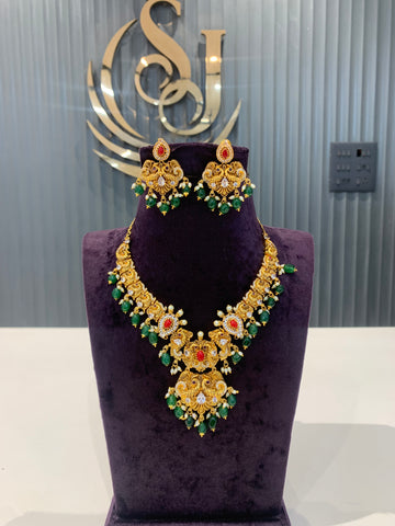 Beautiful Nakshi 3D necklace