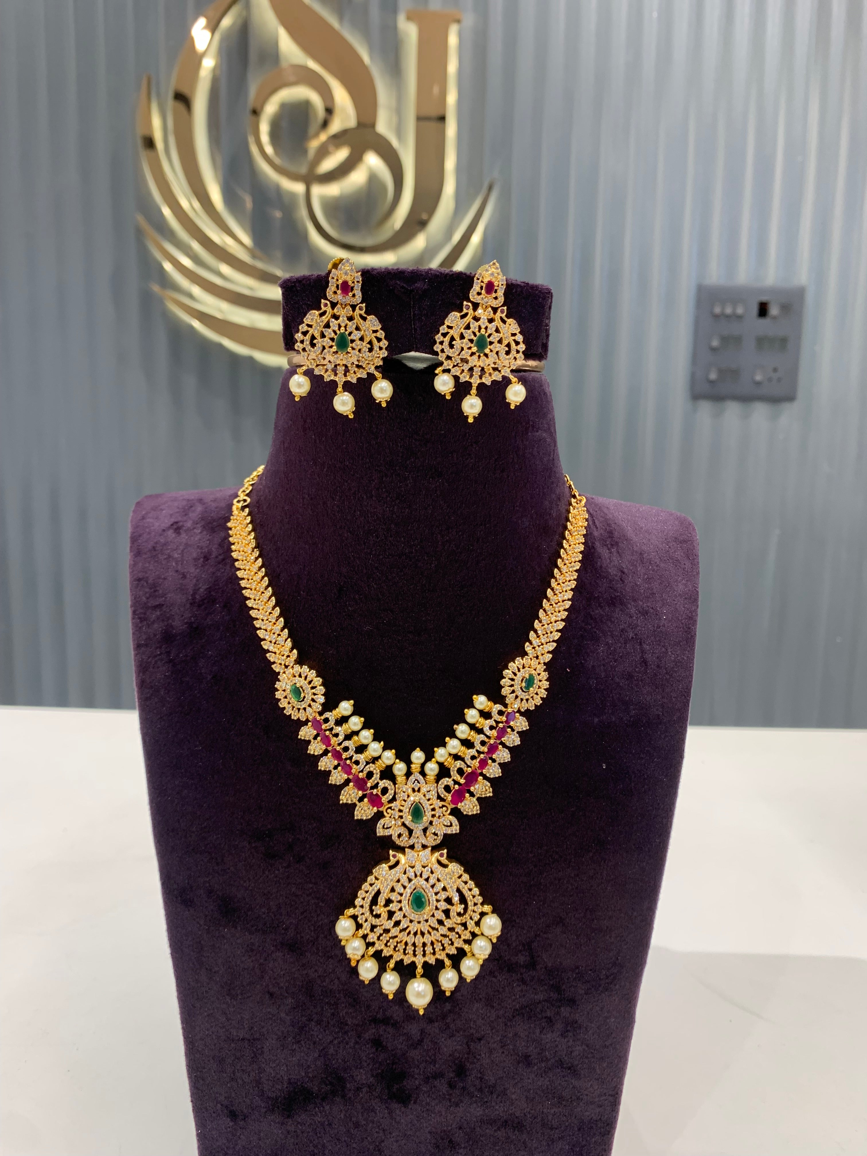 Beautiful CZ necklace