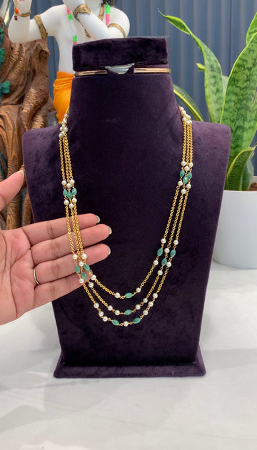 Beautiful handmade crystal beads set