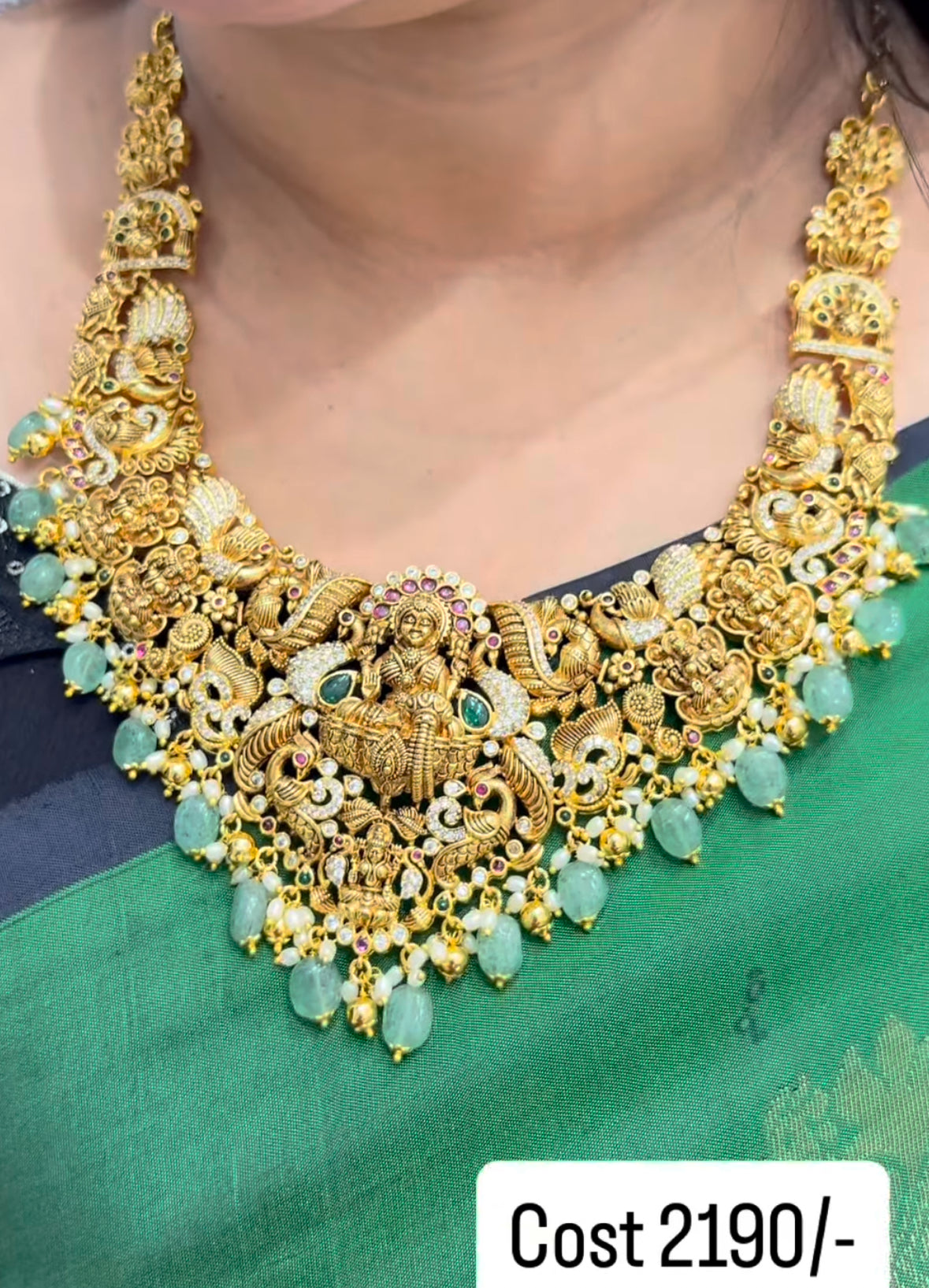 Beautiful traditional nakshi necklace