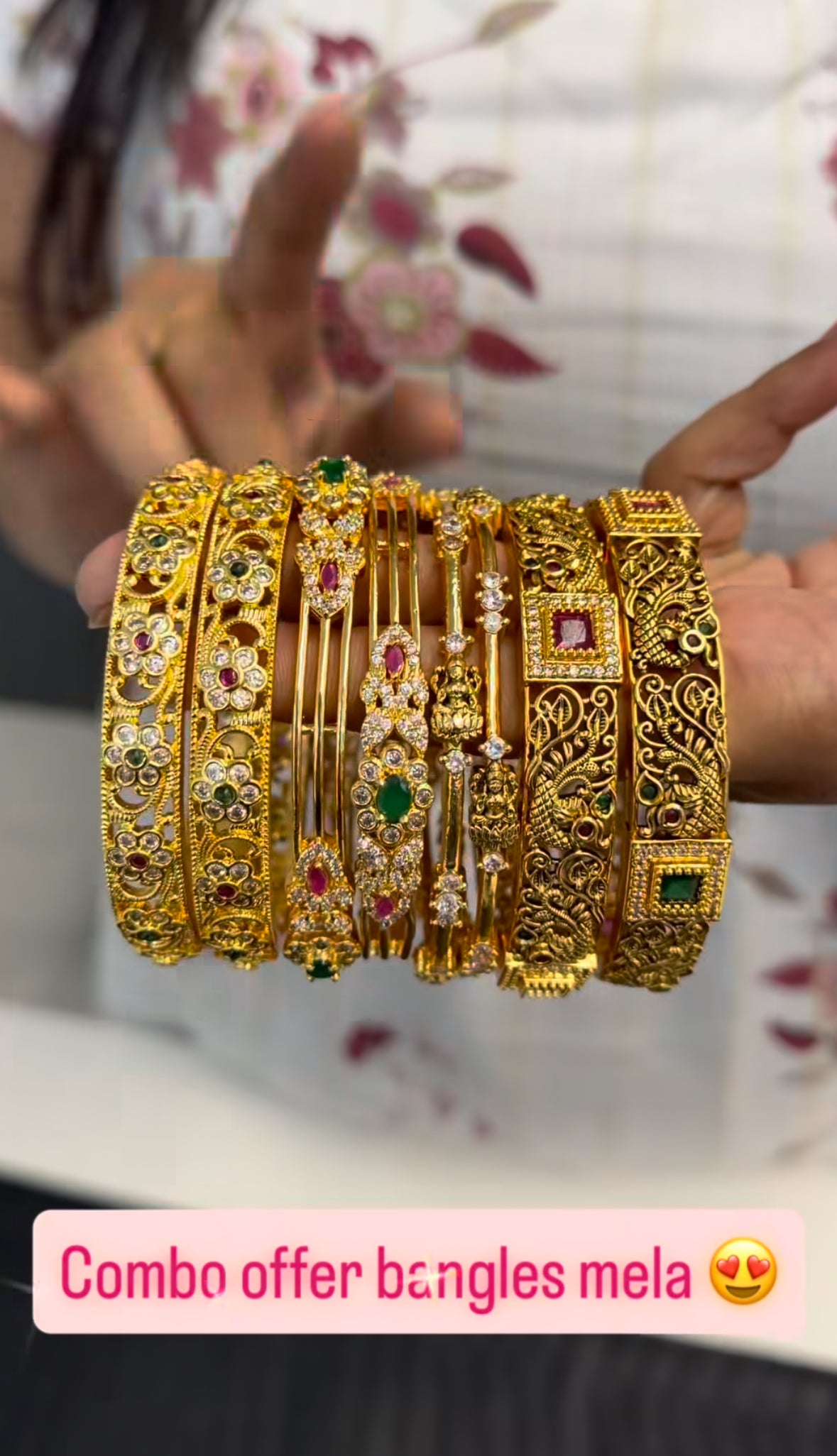 Beautiful combo bangles
