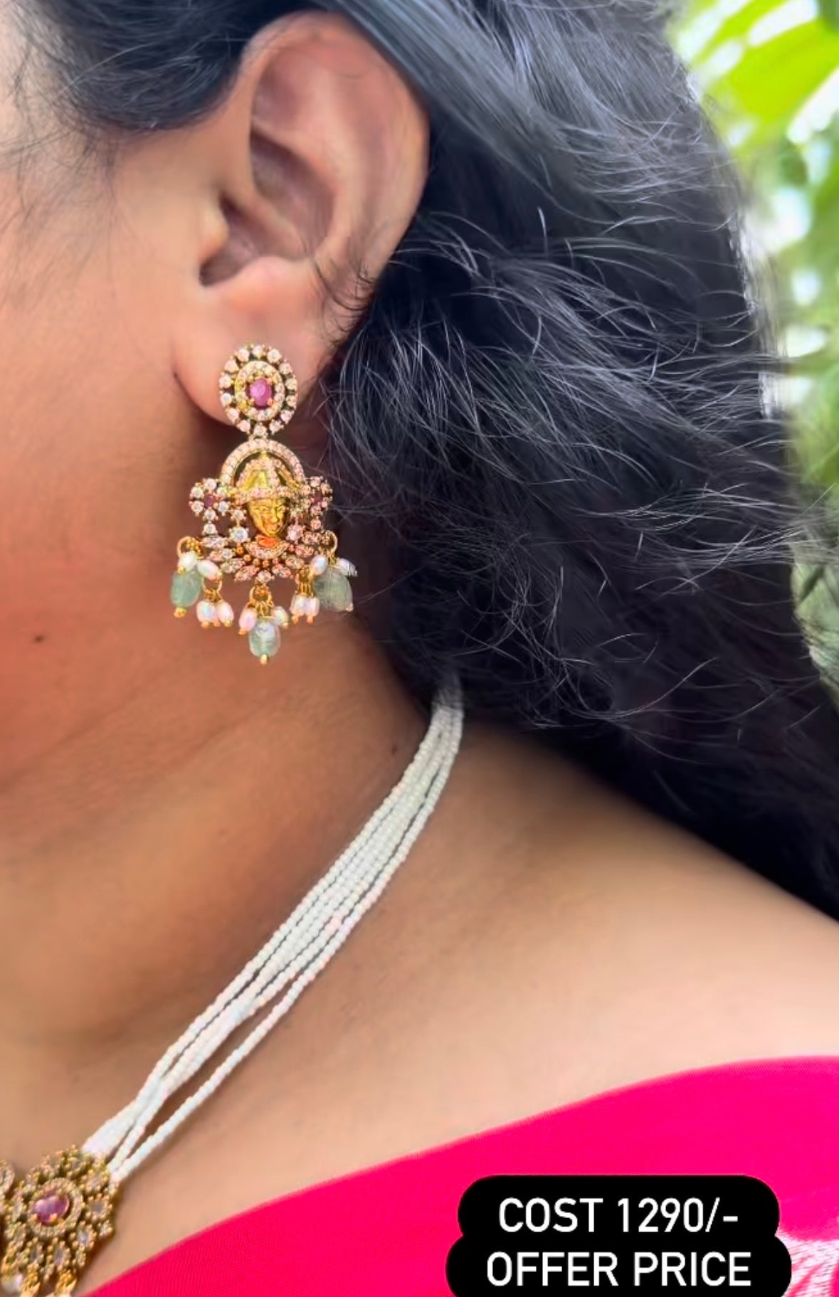 Beautiful balaji beads set @offer price