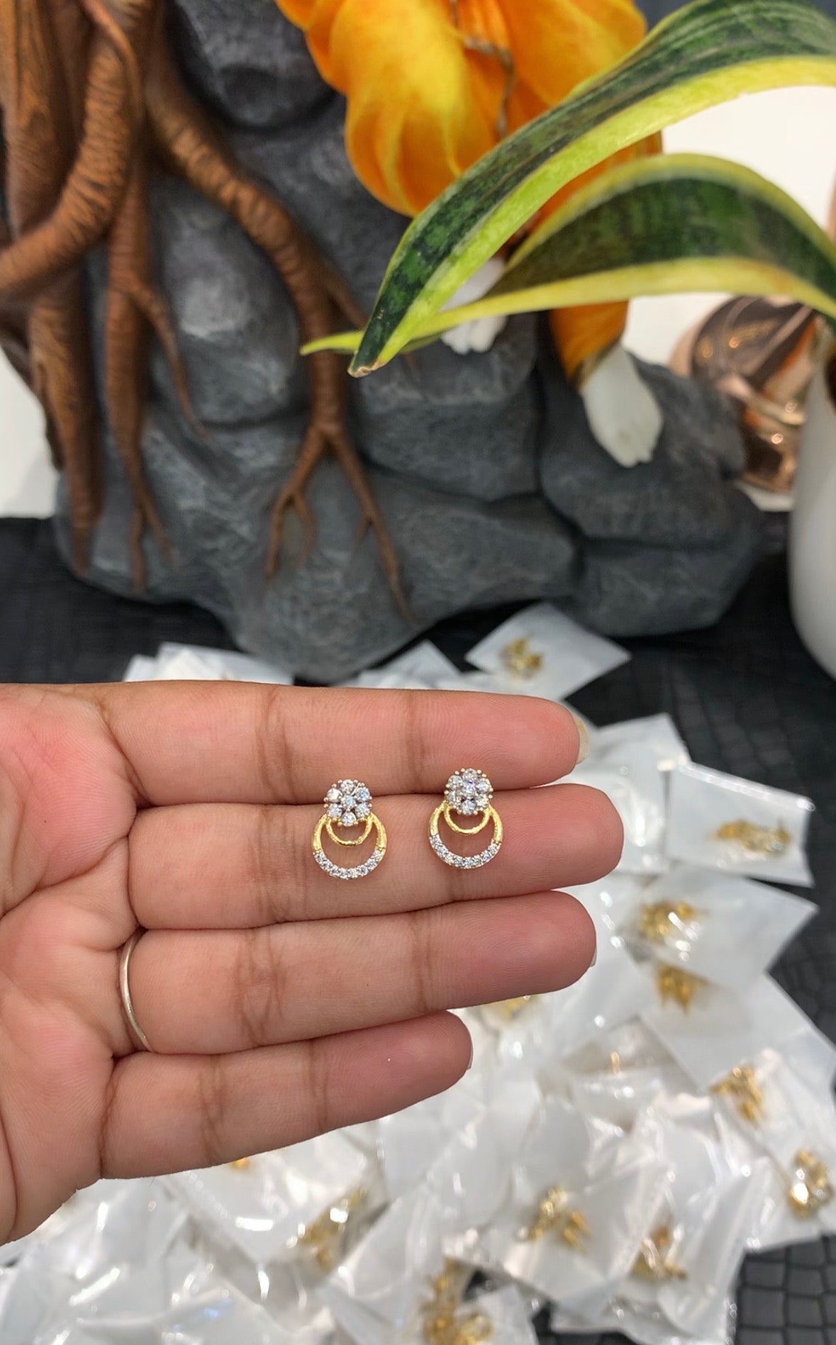 Beautiful stylish studs