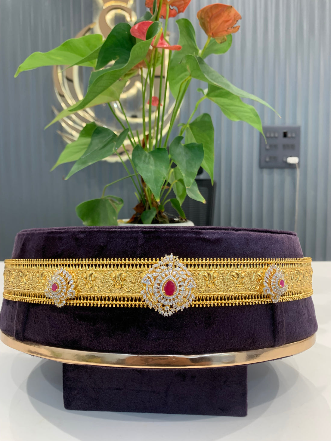 Beautiful adult GJ locket customised vaddanam