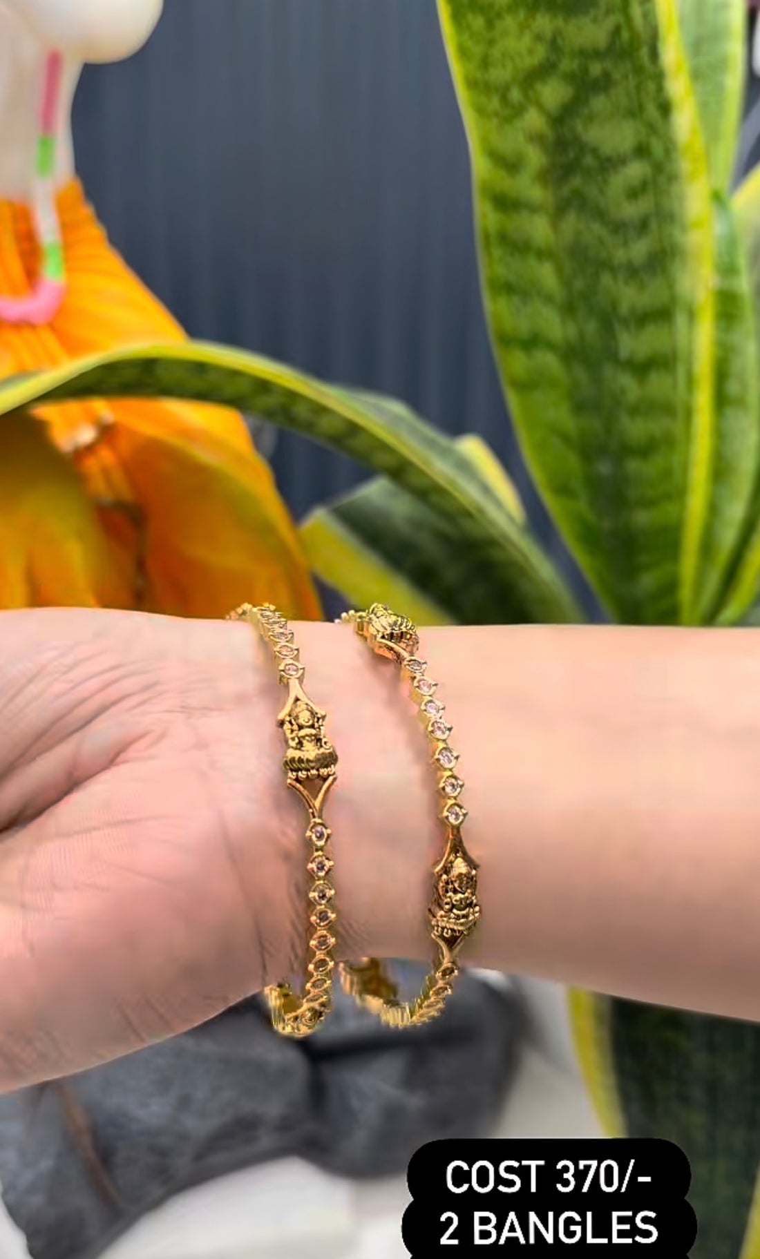 Beautiful nakshi bangles set of 2