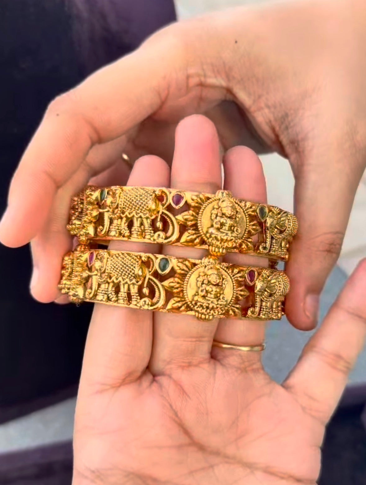 Beautiful Elephant Bangles