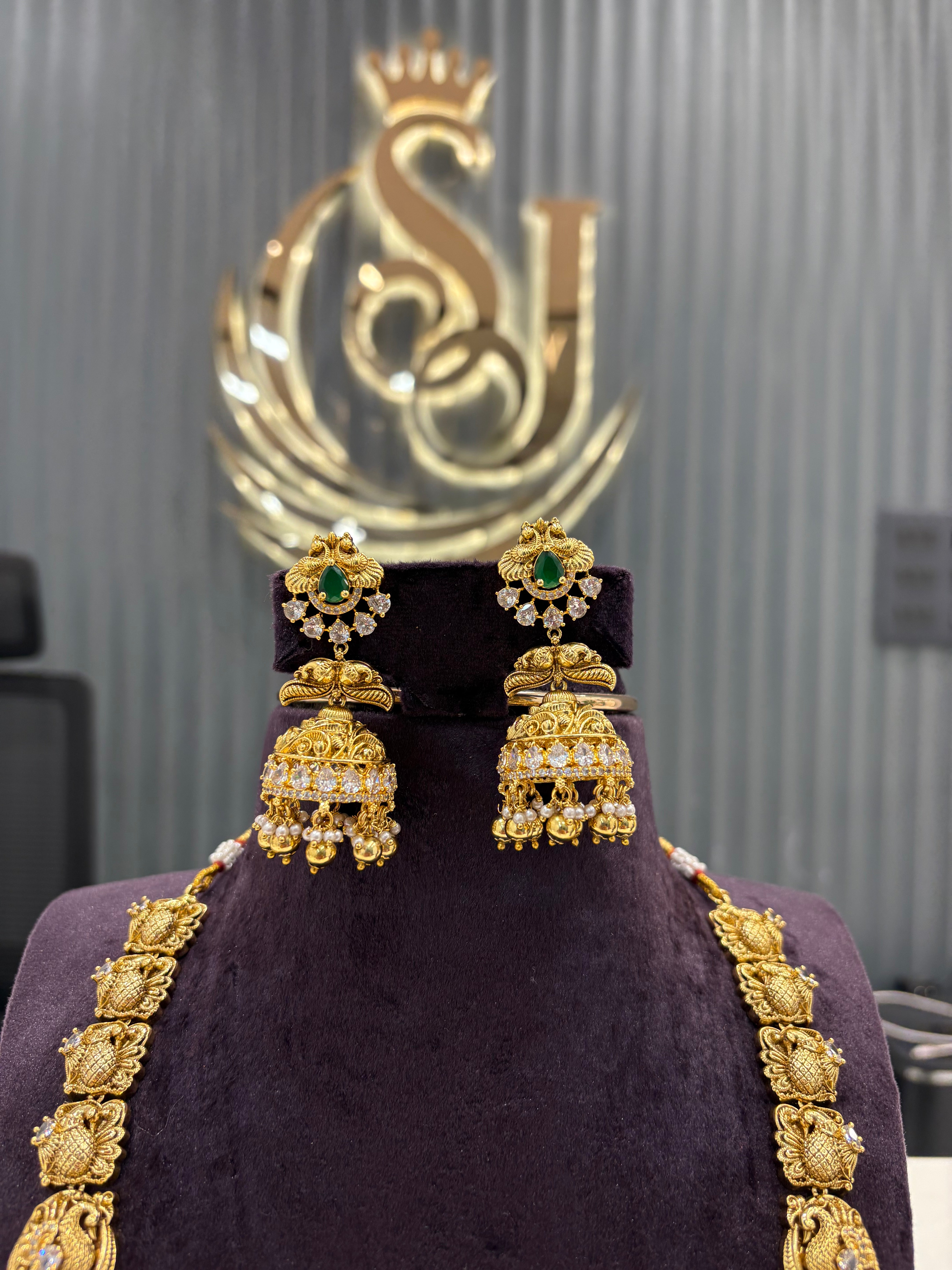 Beautiful nakshi 3D long haram