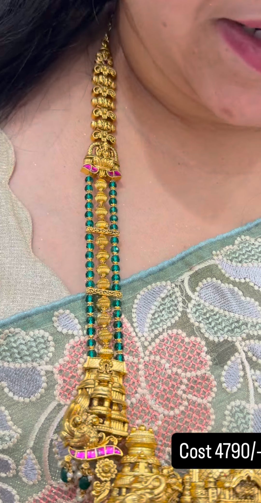 Beautiful premium temple style haram
