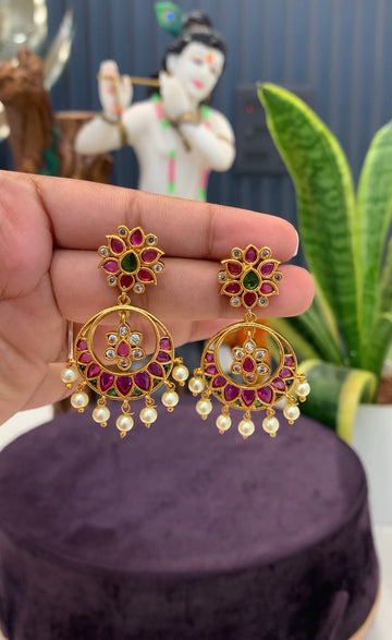 Beautiful Chandbali Earrings