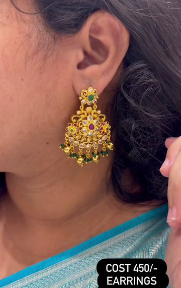 Beautiful customised earrings