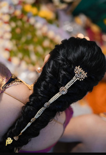 Beautiful pearls headset (12-14inchs )