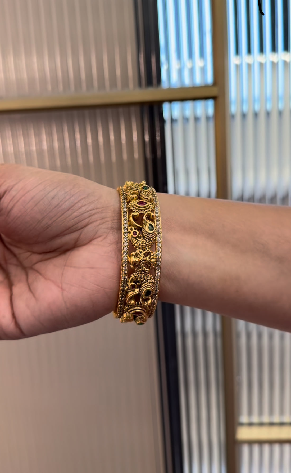 Beautiful nakshi bangles set of 2