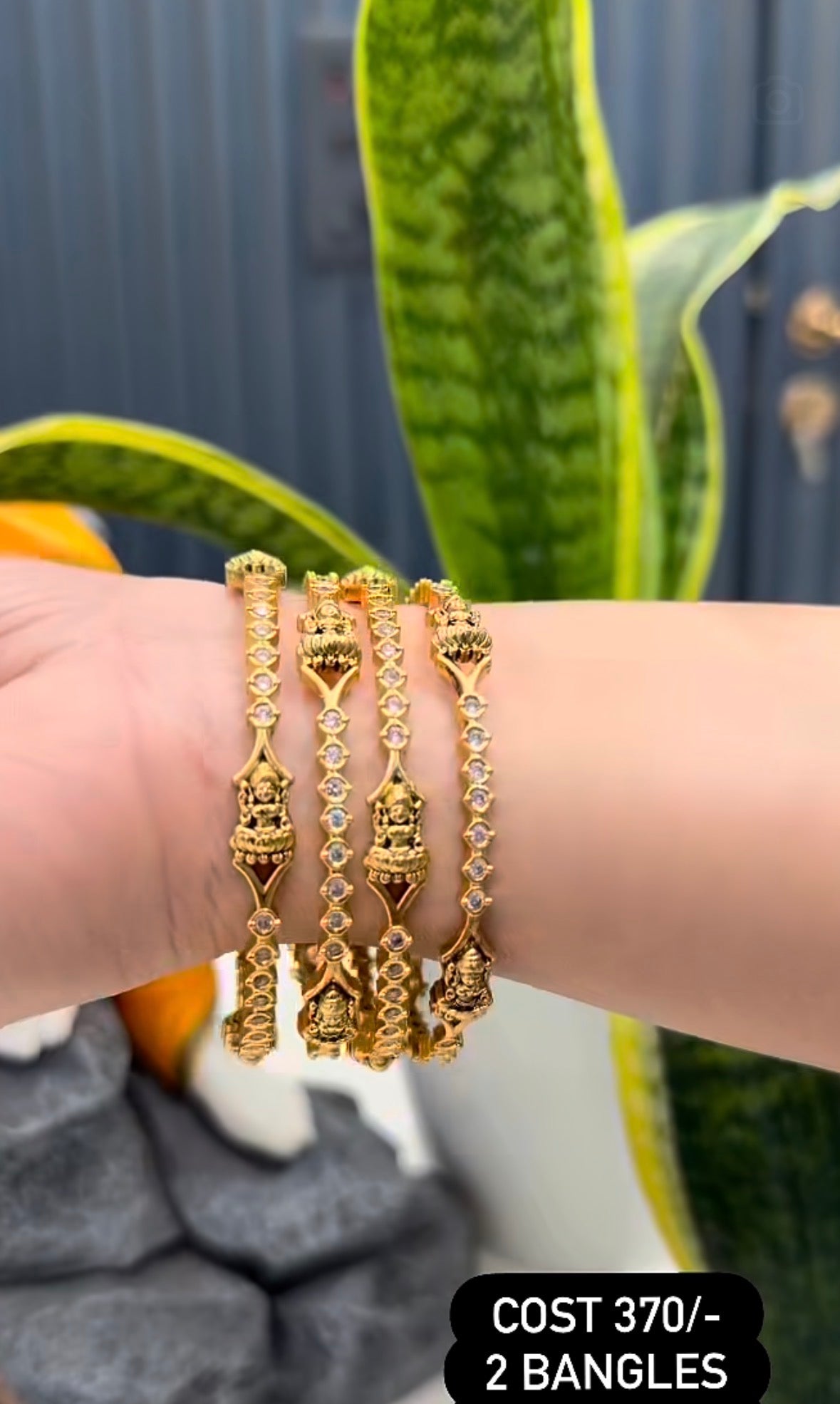 Beautiful nakshi bangles set of 2