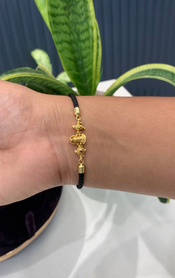 Beautiful balaji bracelet with adjustable black thread