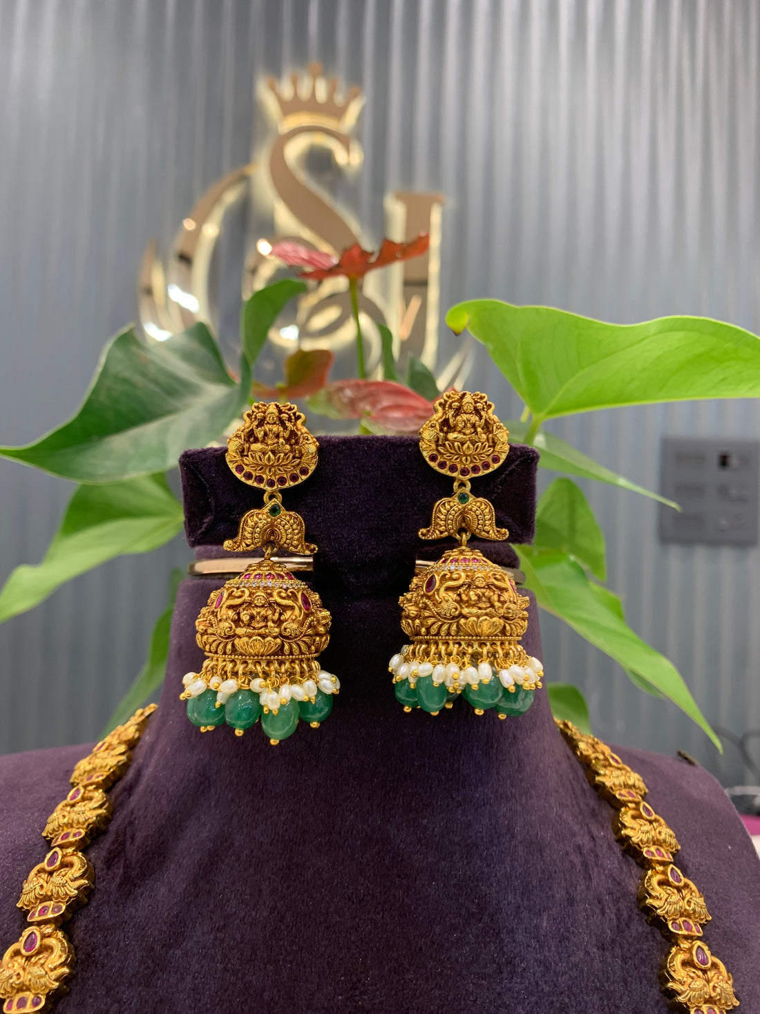 Beautiful nakshi 3D long haram