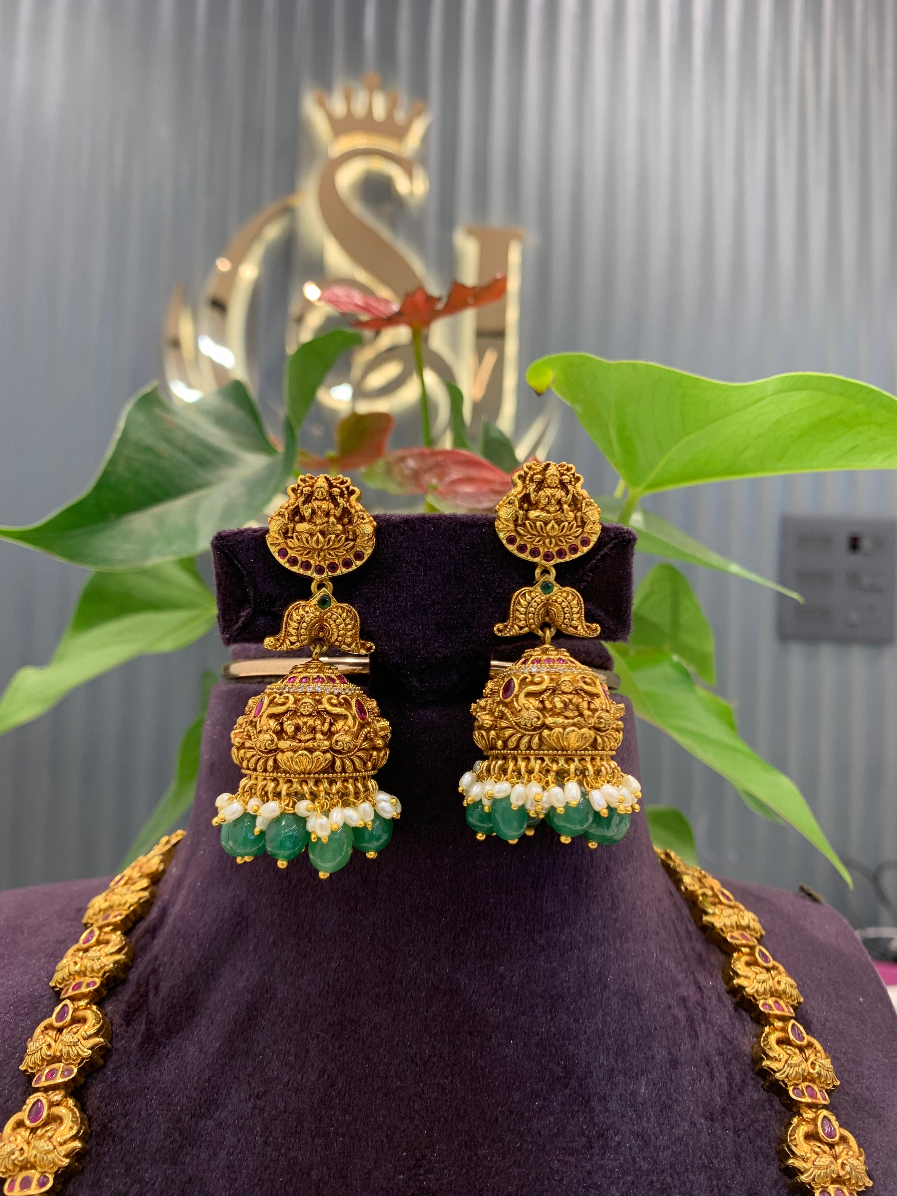 Beautiful nakshi 3D long haram