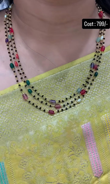 Beautiful customised blackbeads navarathana style