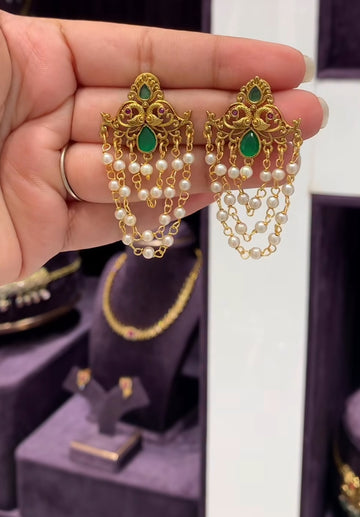 Beautiful customised earrings
