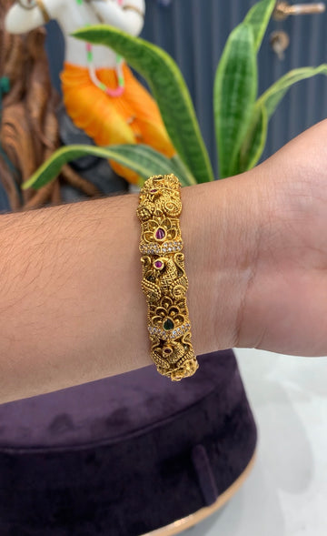 Beautiful nakshi openable bangle (single)
